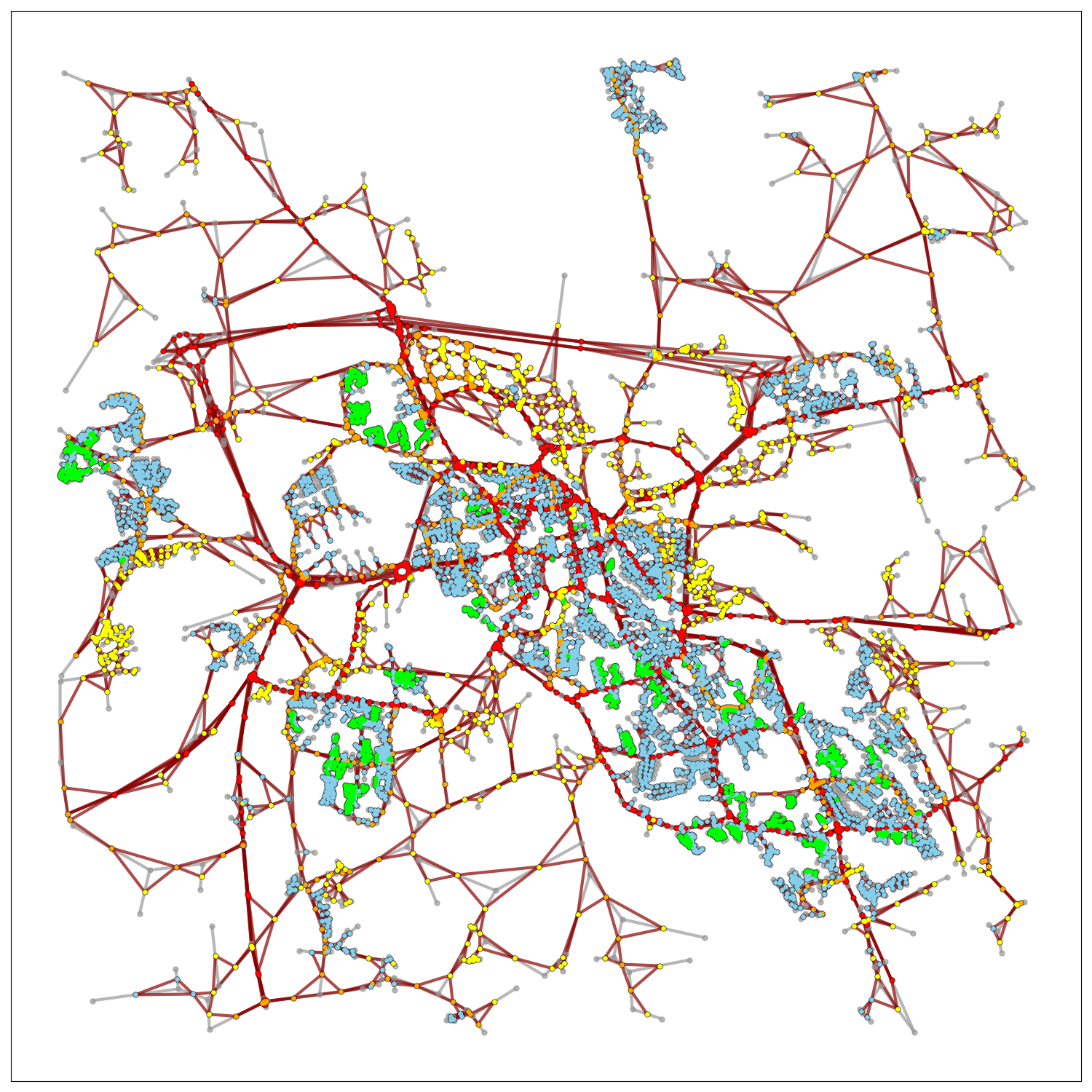 Linköping road networks